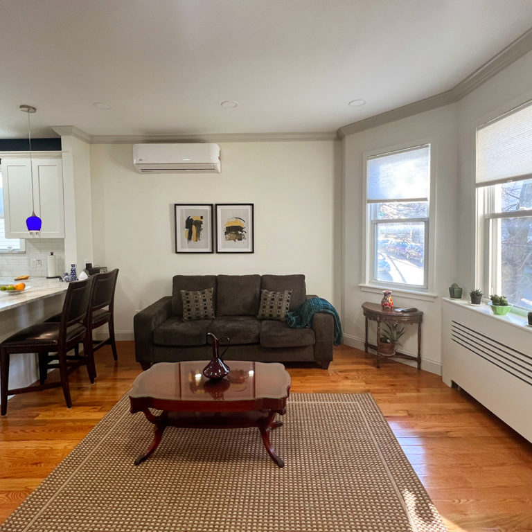 View of living room from entrance